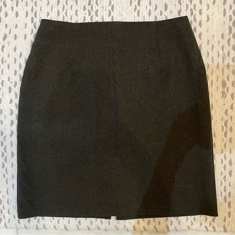 Vintage 90s grey pencil skirt